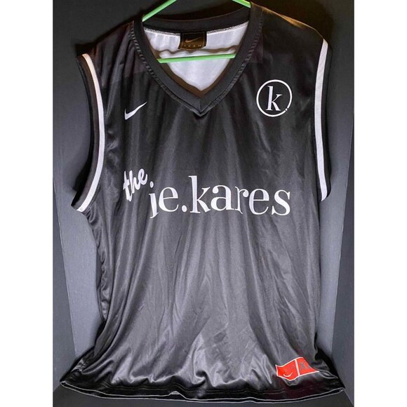 Team Nike the I.E. Kares # 05 Basketball Jersey Mens XL Uniform Sleeveless Shirt - Picture 1 of 7